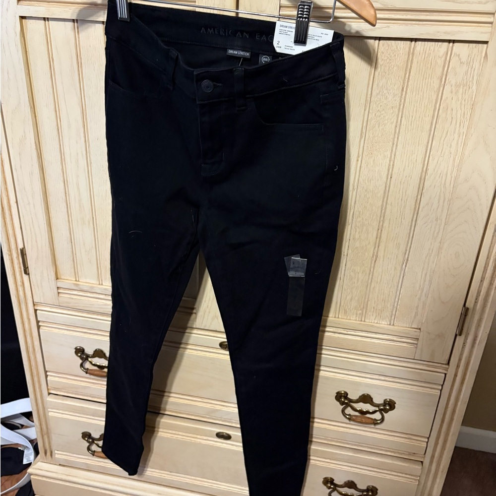 American Eagle Black Dream Stretch Jeans
